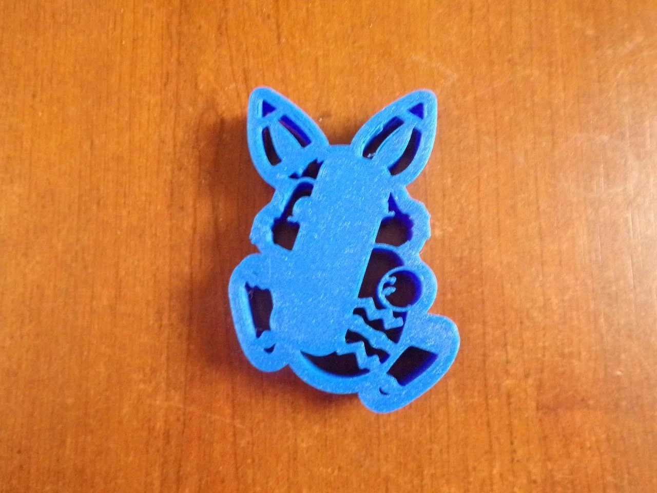 emporte pièce lapin de Pâques 2 imprimé 3D PLA 8 x 6,8 x 1 cm environ – photo 2